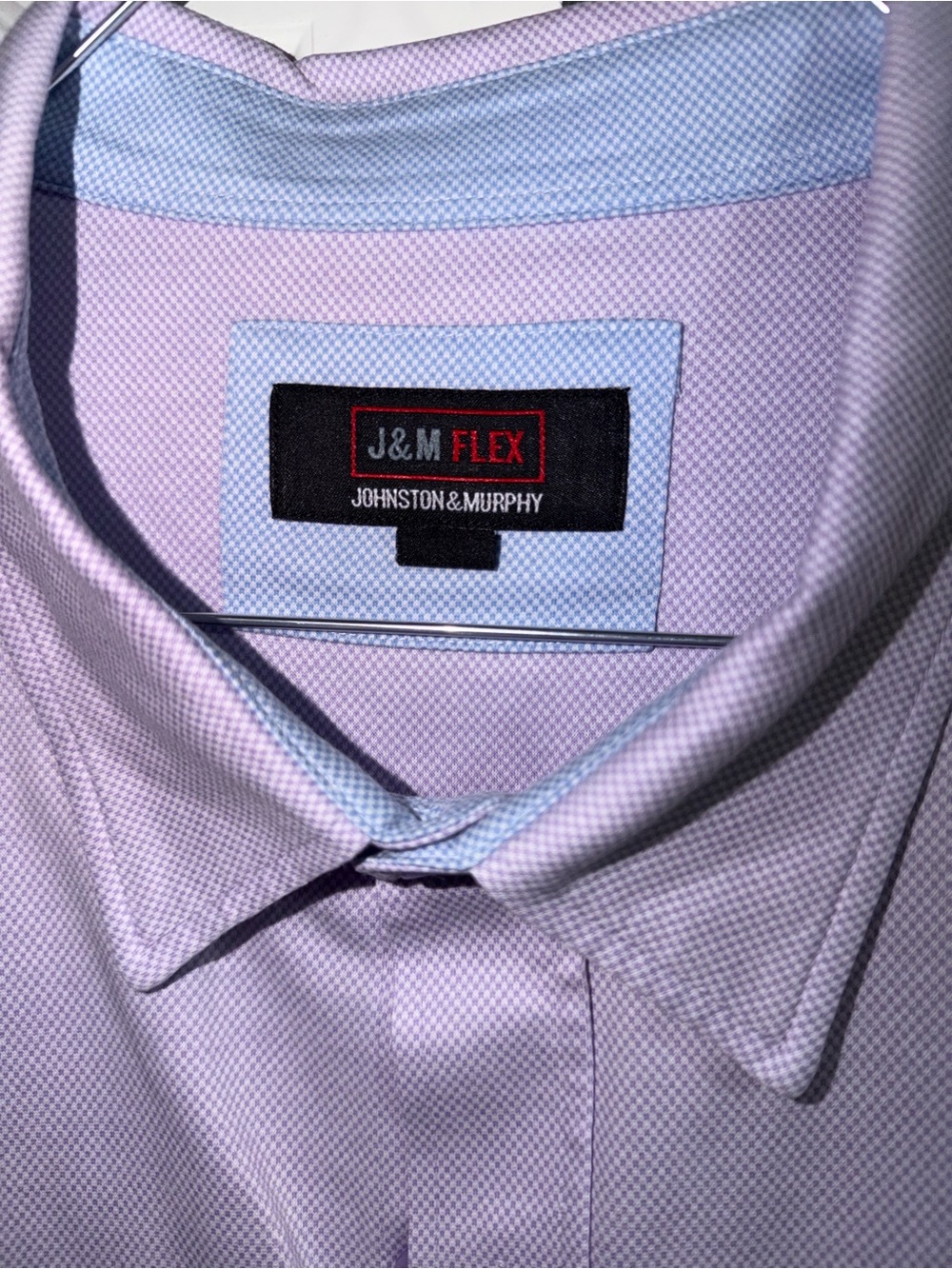 Johnston & Murphy Men's Light Lavender Dress Shirt